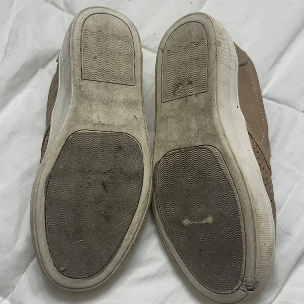 Soda Brown Perforated Slip-On Shoes💥